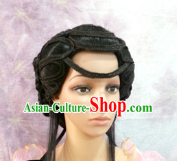 Chinese Classicial Lady Hair extensions Wigs Fascinators Toupee Long Wigs Hair Pieces