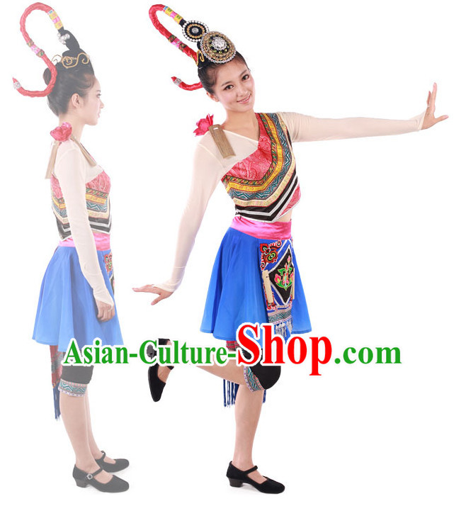 Chinese Teenagers Dance Costume for Competition