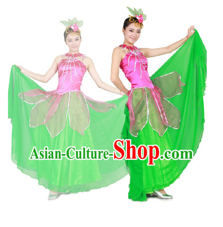 Chinese Teenagers Dance Costume for Competition