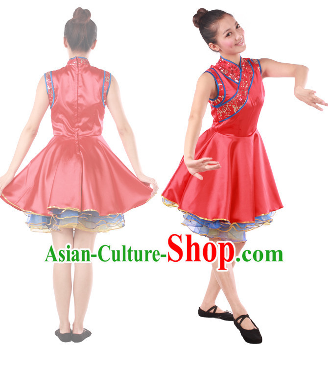 Chinese Teenagers Han Dance Costume for Competition