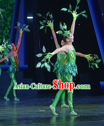 Chinese Kids Dance Costumes for Competition