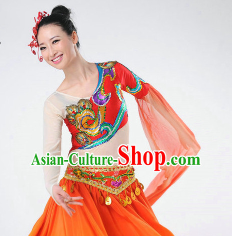 Chinese Classical Dance Costume Complete Set