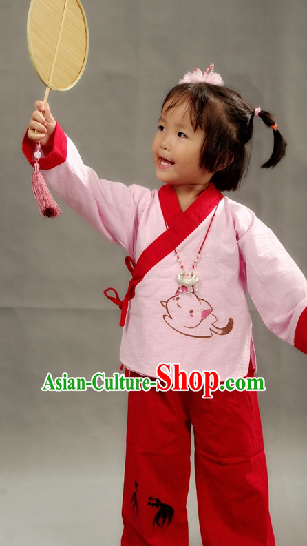 Chinese Little Girs Hanfu Costume Ancient Costume Traditional Clothing Traditiional Dress Clothing online