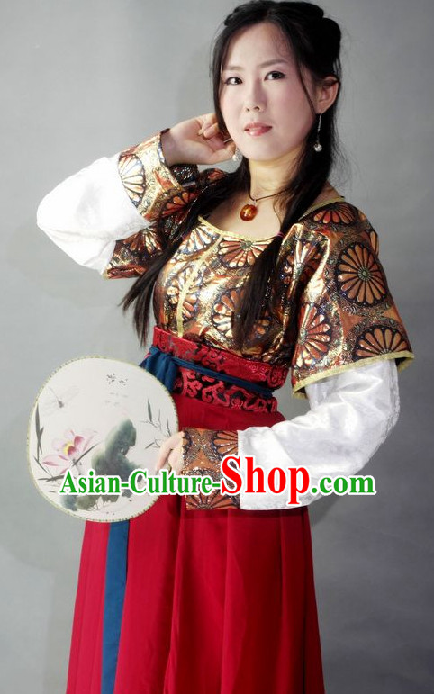 Chinese Tang Costumes Hanfu Costume Ancient Costume Traditional Clothing Traditiional Dress Clothing online