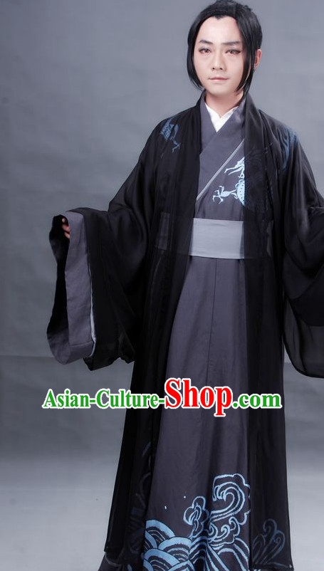 Chinese Male Hanfu Costume Ancient Costume Traditional Clothing Traditiional Dress Clothing online