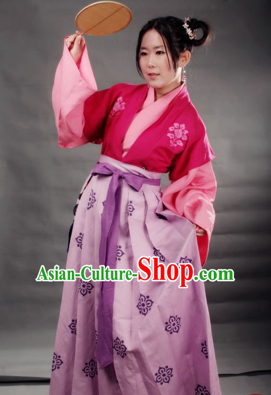 Chinese Female Hanfu Costume Ancient Costume Traditional Clothing Traditiional Dress Clothing online