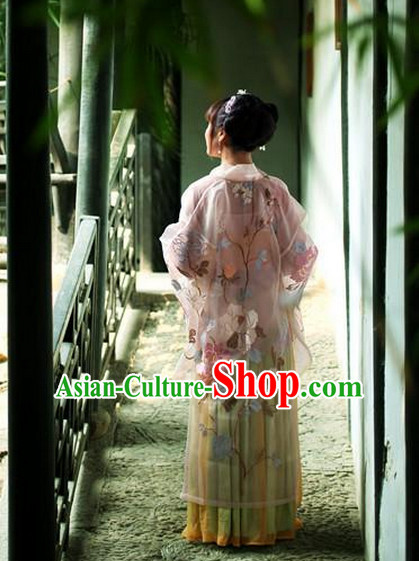 Ancient Chinese Beautiful Hanfu Costumes for Women
