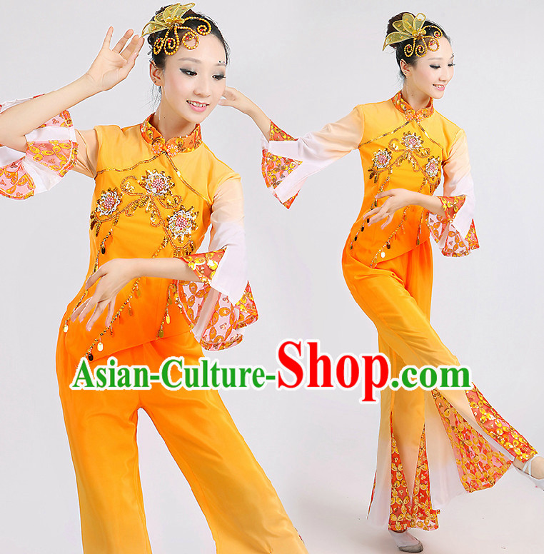 Chinese Classical Dance Costumes Group Dancing Costume Discount Dance Costume Gymnastic Leotard Dancewear China Dress Dance Wear