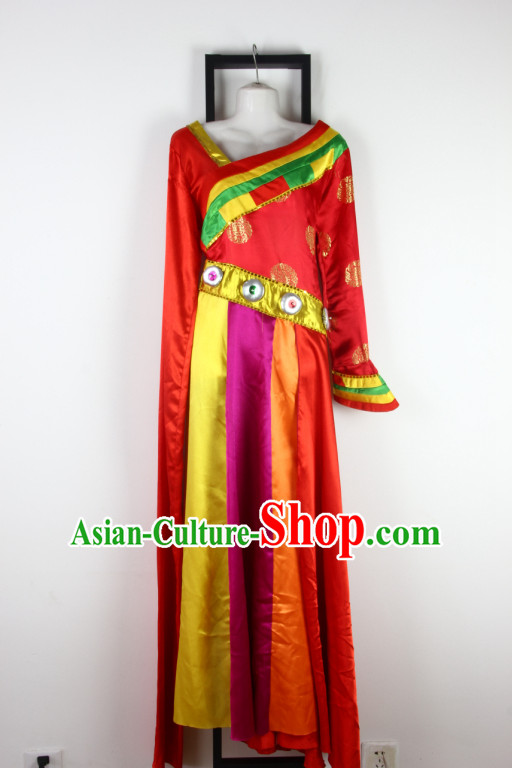 Chinese Tibetan Dance Costume Discount Dance Gymnastics Leotards Costume Ideas Dancewear Supply Dance Wear Dance Clothes