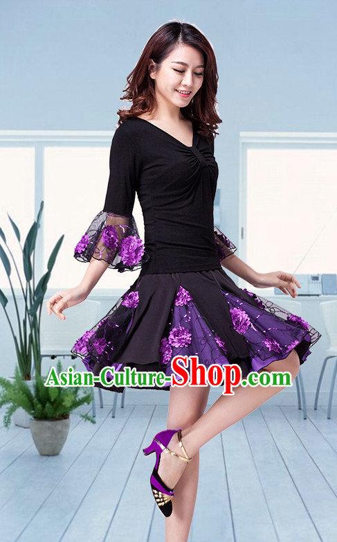 China Style Modern Dance Costume Ideas Dancewear Supply Dance Wear Dance Clothes Suit