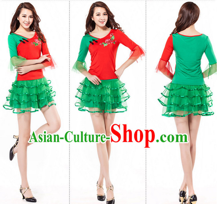 China Style Modern Dance Costume Ideas Dancewear Supply Dance Wear Dance Clothes Suit