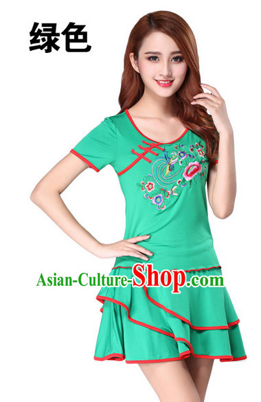 Chinese Style Gymnastics Dance Costume Ideas Dancewear Supply Dance Wear Dance Clothes Outfits