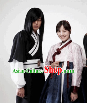 Ancient Korean Hanbok Dresses for Men