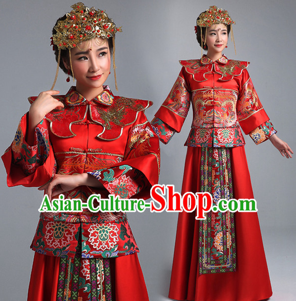 Classical Chinese Wedding Suits for Women