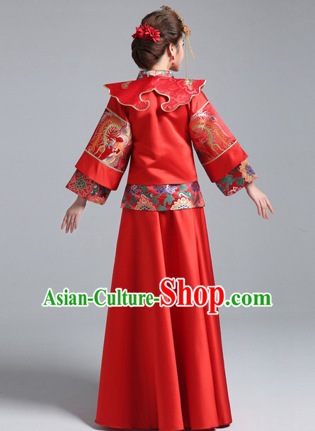 Classical Chinese Wedding Suits for Women