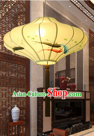 Chinese Classical Handmade Silk Hanging Palace Lantern