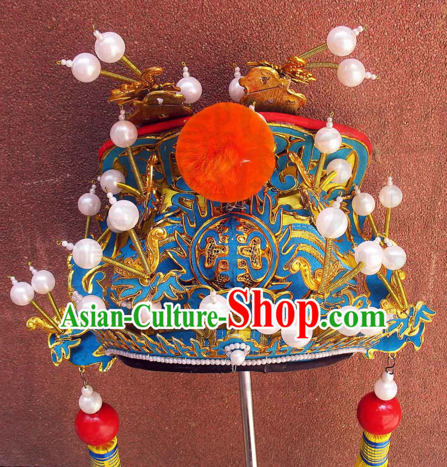 Traditional Chinese Classica Opera Hat for Men