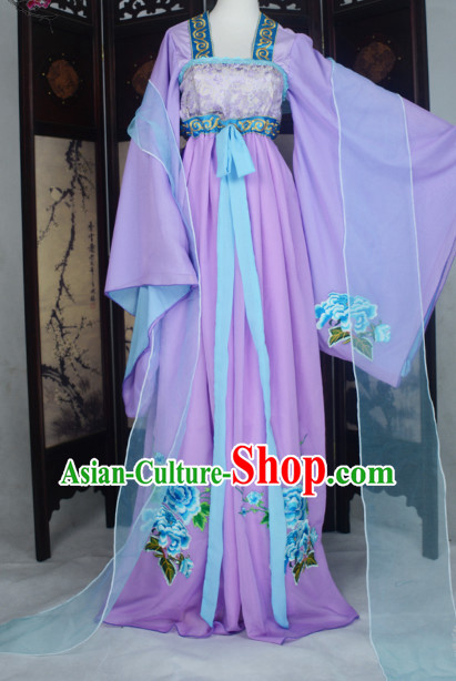 Ancient Chinese Classical Princess Queen Costume Complete Set for Women or Girls
