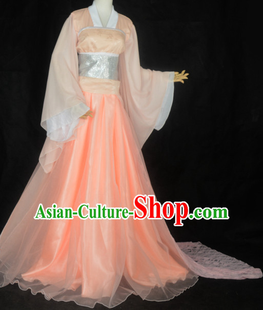 Ancient Chinese Classical Royal Princess Costume Complete Set for Women or Girls