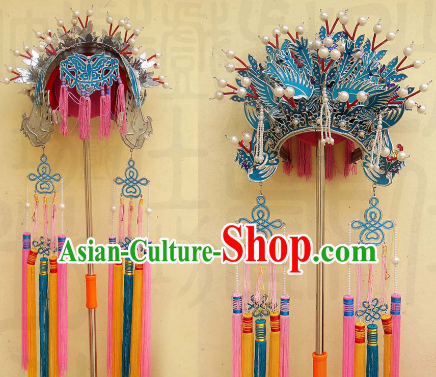 Traditional Chinese Classica Phoenix Opera Hat Crown Coronet for Women