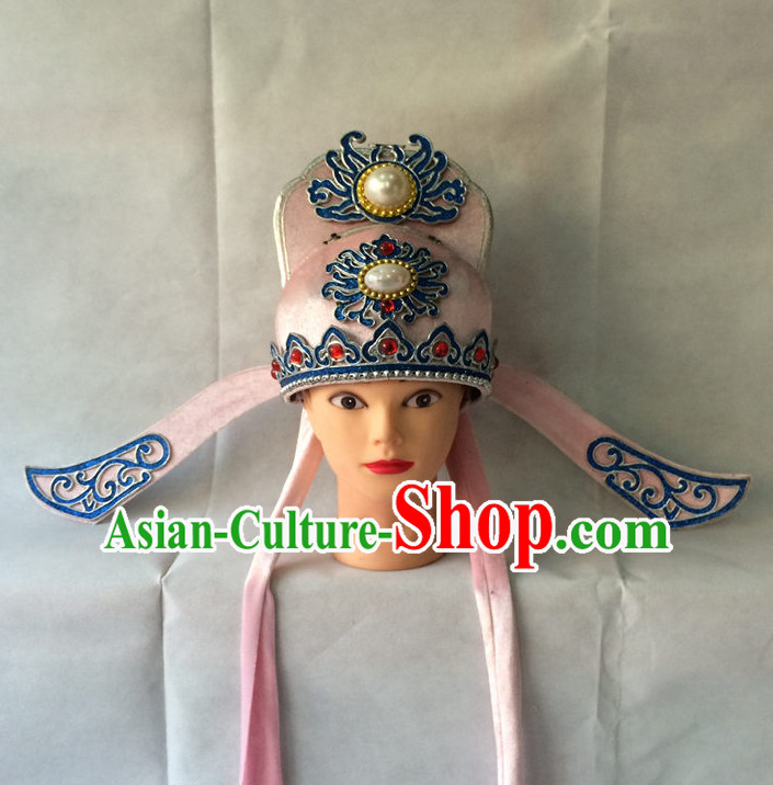 Traditional Chinese Classical Scholar Opera Hat for Men