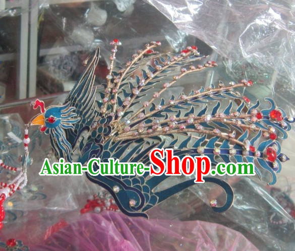 Chinese Classic Opera Handmade Phoenix Hair Jewelry