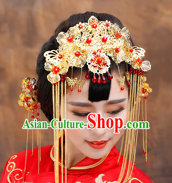 Chinese Ancient Style Wedding Headpieces