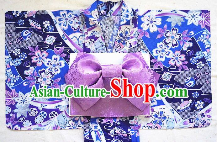 Top Authentic Traditional Japanese Kimonos Kimono Dress Yukata Clothing Robe online Complete Set for Women