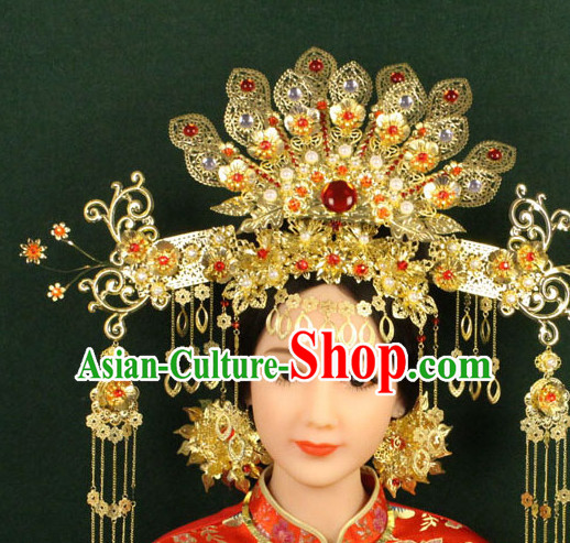 Ancient Chinese Female Emperor Wu Zetian Hair Accessories Complete Set