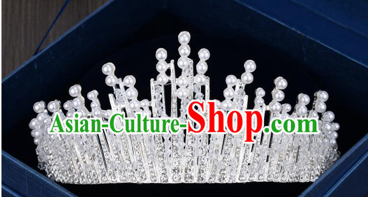 Traditional Jewelry Accessories, Princess Bride Royal Crown, Wedding Hair Accessories, Baroco Style Headwear for Women