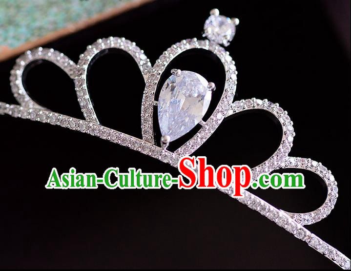 Traditional Jewelry Accessories, Palace Princess Bride Royal Crown, Wedding Hair Accessories, Baroco Style Crystal Headwear for Women