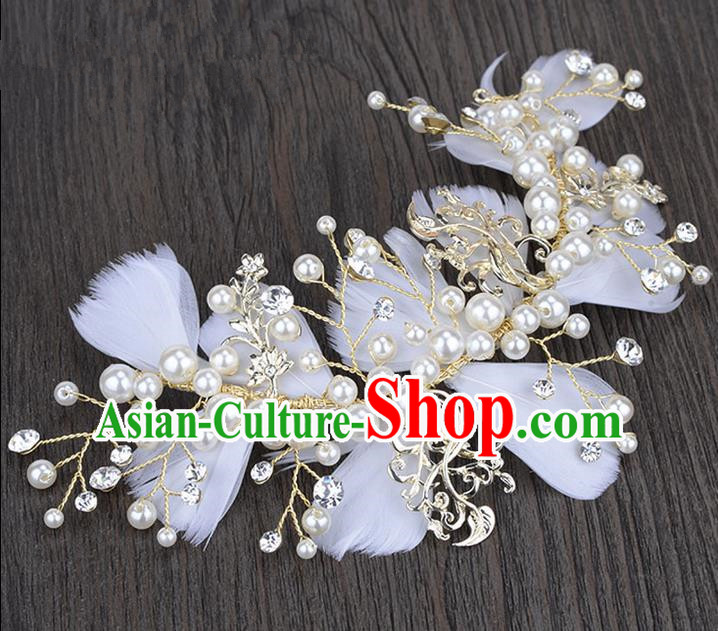 Traditional Jewelry Accessories, Princess Wedding Hair Accessories, Bride Wedding Hair Accessories, Baroco Style Crystal for Women