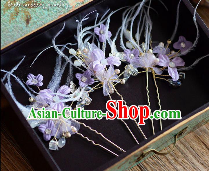 Traditional Jewelry Accessories, Princess Wedding Hair Accessories, Bride Wedding Hair Accessories, Baroco Style Feather Headwear for Women