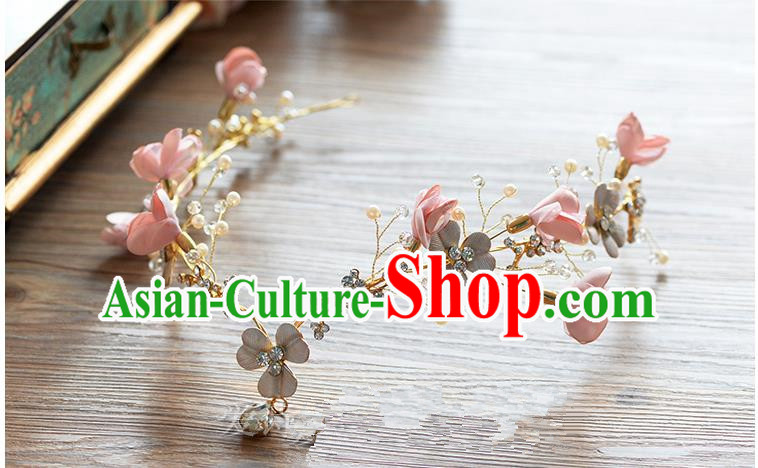 Traditional Jewelry Accessories, Princess Wedding Hair Accessories, Bride Wedding Hair Accessories, Baroco Style Flowers Headwear for Women