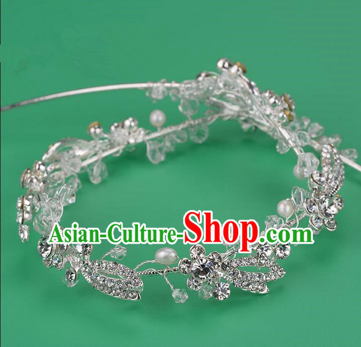 Traditional Jewelry Accessories, Princess Wedding Hair Accessories, Bride Wedding Hair Accessories, Baroco Style Crystal Headwear for Women