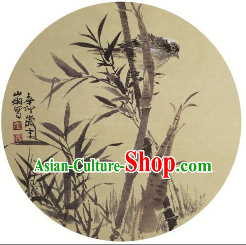 Chinese Painting Umbrella Handmade Oiled Paper Umbrella Parasol Sunshade Top Quality Dancing Bamboo