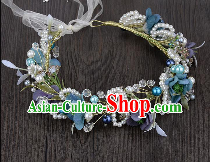 Traditional Jewelry Accessories, Princess Hair Accessories, Bride Wedding Hair Accessories, Headwear, Baroco Style Flowers Hair Claw for Women