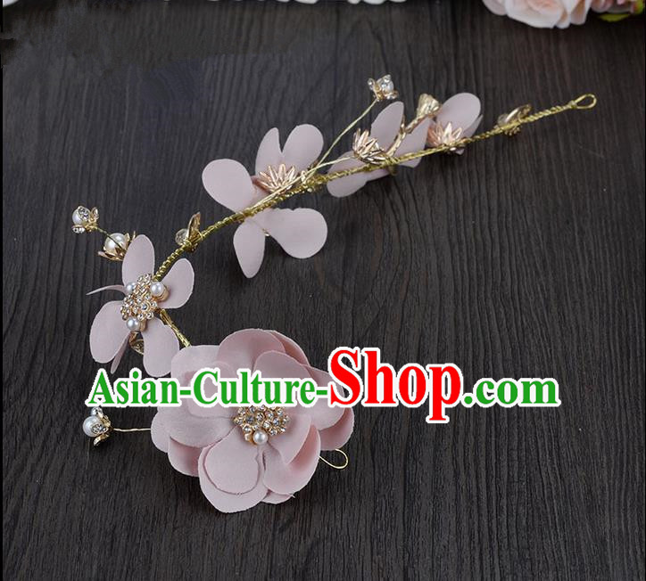 Traditional Jewelry Accessories, Princess Hair Accessories, Bride Wedding Hair Accessories, Headwear, Baroco Style Flowers Hair Claw for Women