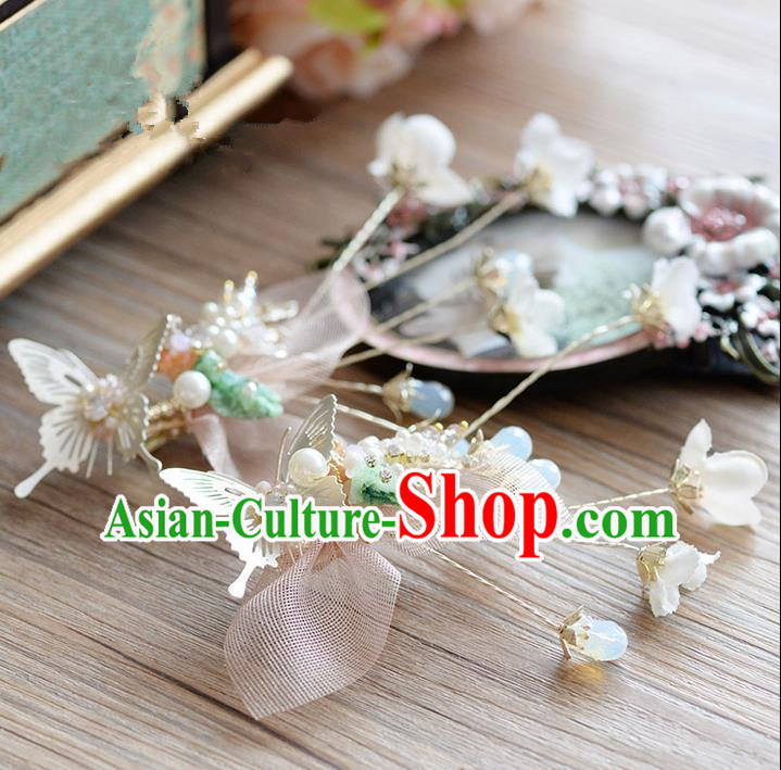 Traditional Jewelry Accessories, Princess Hair Accessories, Bride Wedding Hair Accessories, Headwear, Baroco Style Flowers Hair Claw for Women