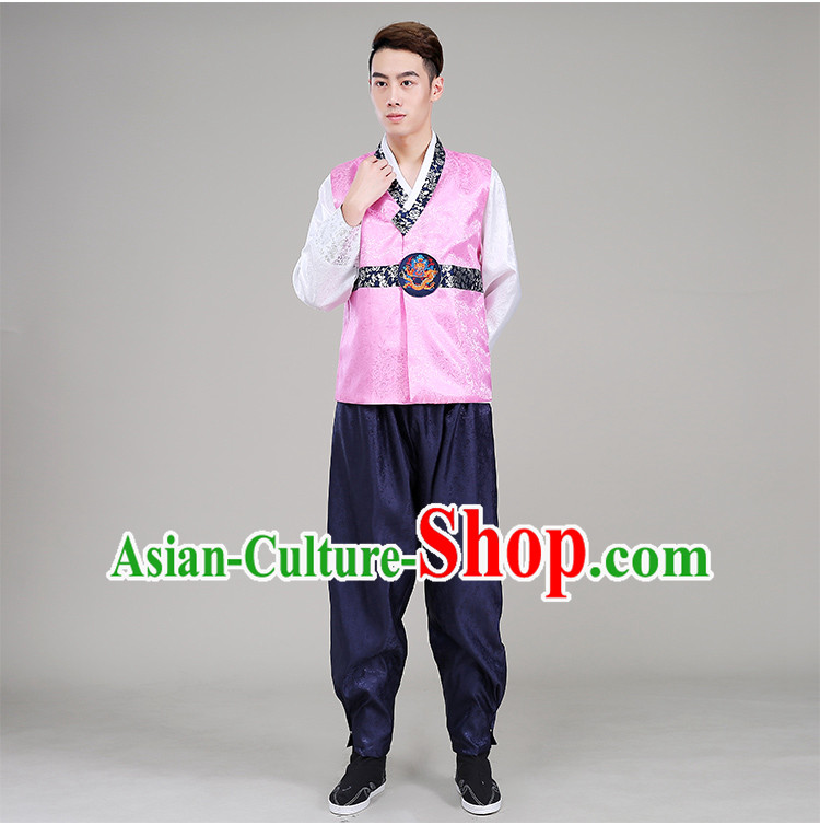 Korean Men Clothes Traditional Formal Dress Traditional Costumes Wedding Dress Full Dress Formal Attire Ceremonial Dress Court