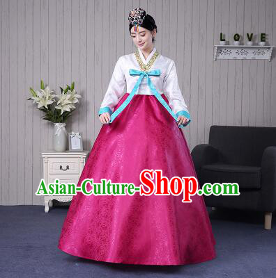 Korean Traditional Costumes Women Korean Ancient Clothes Wedding Full Dress Formal Attire Ceremonial Clothes Court Stage Dancing