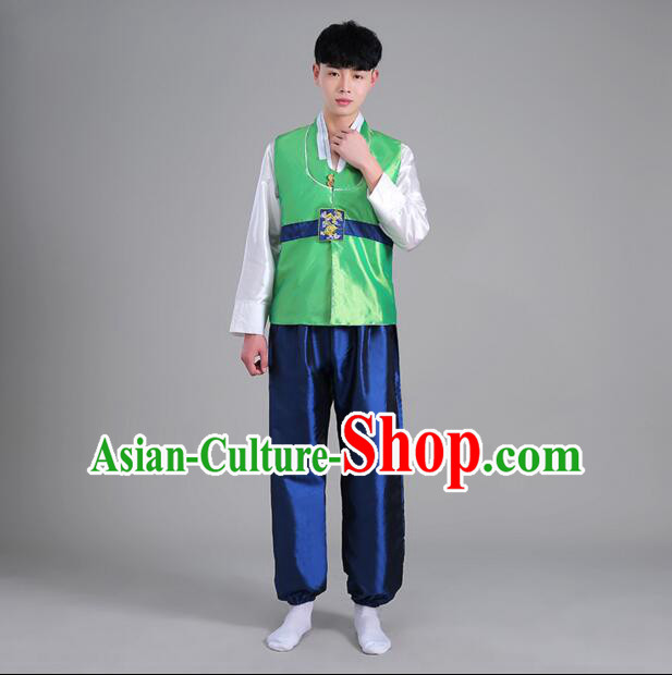 Korean Men Dancing Clothes High Quality Stage Costumes Traditional Costumes Korean Full Dress Formal Attire Ceremonial Dress  Dae Jang Geum