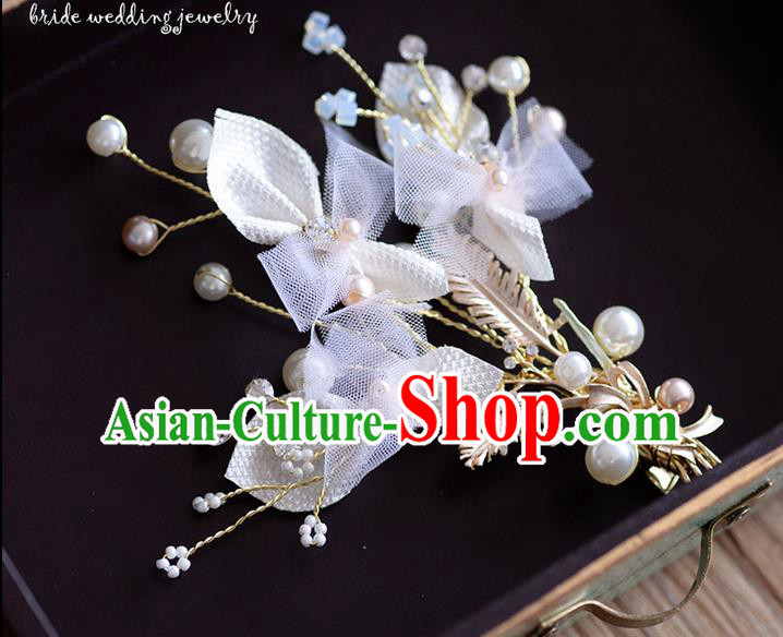 Traditional Jewelry Accessories, Princess Wedding Hair Accessories, Bride Wedding Hair Accessories, Headwear, Baroco Style Handmade Pearl Hair Claw for Women