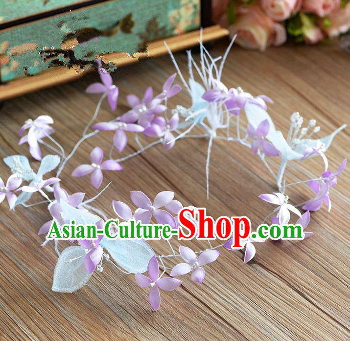 Traditional Jewelry Accessories, Princess Wedding Hair Accessories, Bride Wedding Hair Accessories, Headwear, Baroco Style Handmade Flowers Hair Claw for Women