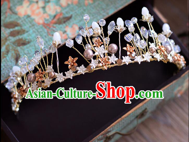 Traditional Jewelry Accessories, Palace Princess Bride Royal Crown, Engagement Royal Crown, Wedding Hair Accessories, Baroco Style Headwear for Women