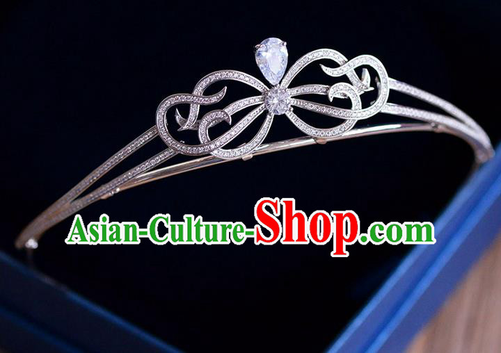 Traditional Jewelry Accessories, Palace Princess Bride Royal Crown, Engagement Royal Crown, Wedding Hair Accessories, Baroco Style Crystal Zircon Headwear for Women