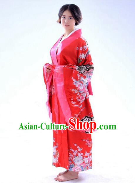 Kimono Japanese Japanese Traditional Garmentl Costumes Women Dress COSPLAY Ceremonial Wafuku Stage Show