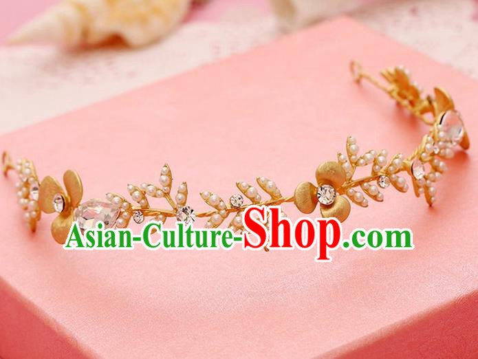 Chinese Wedding Jewelry Accessories, Traditional Bride Headwear, Wedding Tiaras, Imperial Bridal Wedding Crystal Royal Crown Hair Clasp