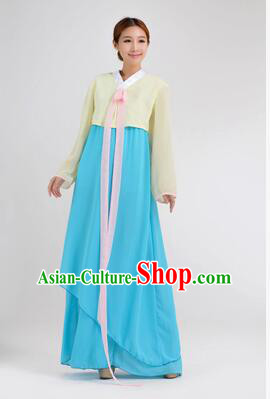 Korean Traditional Dress Women Clothes Show Costume Shirt Sleeves Korean Traditional Dress Dae Jang Geum White Top Rose Red Skirt Yellow Top Blue Skirt