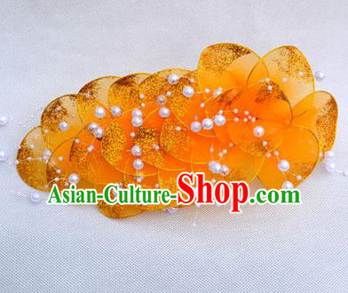 Traditional Asian Thai Jewelry Hair Accessories, Traditional Thai Headwear Plumeria Flowers Hairpins for Women